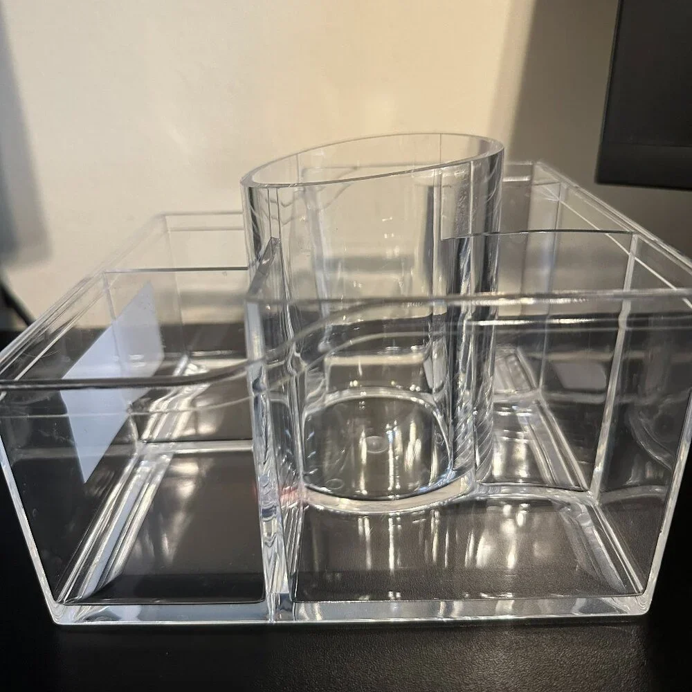 “The Heiress” Multi-Purpose Organizer – Clear Acrylic Storage Bin